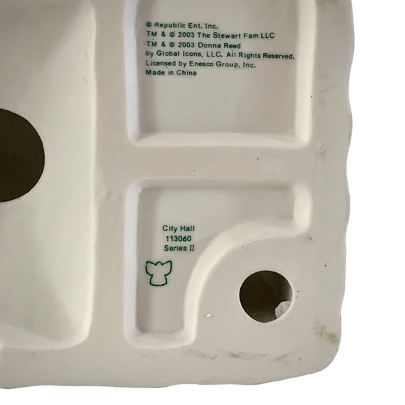 IT'S A WONDERFUL LIFE, CITY HALL, ILLUMINATED VILLAGE - Picture 10 of 12